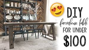 The shanty 2 chic coffee table leg was designed with designer style in mind. Diy Fancy V Dining Table Youtube