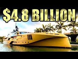 Created for multimillionaires, the yacht was sold for $100 million. 4 8 Billion Yacht The Most Expensive Yacht In The World History Supreme Luxury Yacht Luxury