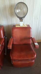 Old Vintage Salon Dryer Chairs They Have Ashtrays Built In The Arm Rest You Don T See That Anymore I Still Have Thease In Vintage Salon Vintage Barber Chair