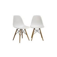 Repro Eames Chairs With Wooden Eiffel Bases Accents Seat Height Too Low For Dining Table Plastic Dining Chairs Side Chairs Dining White Accent Chair