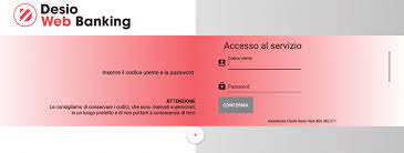 Banca da sempre attenta alla relazione con i propri clienti e al legame con il territorio. Banco Desio Home Banking Funzionalita Login Sicurezza Assistenza