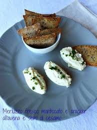 Check spelling or type a new query. Merluzzo Fresco Mantecato E Cracker Di Avena E Semi Di Sesamo Facciamo Che Ero La Cuoca