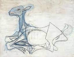 Etwas aus dem leben und den werken von picasso. Pablo Picasso La Chevre 1946 Kunst Picasso Pablo Picasso Zeichnungen Picasso Kubismus