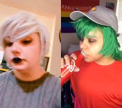 Maple X Ash Sally Face Cosplay