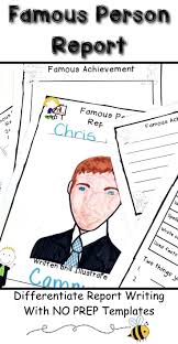Biographies For 2nd Graders Pdf Biography Famous Person Report Digital And Pdf Distance Learning Writing Activities Social Studies For Kids First Grade Projects