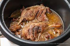 Cuisses De Canard Confites Au Multicuiseur Recettes De Cuisine Confit De Canard Multicuiseur