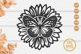 Free Free 248 Butterfly Sunflower Svg SVG PNG EPS DXF File