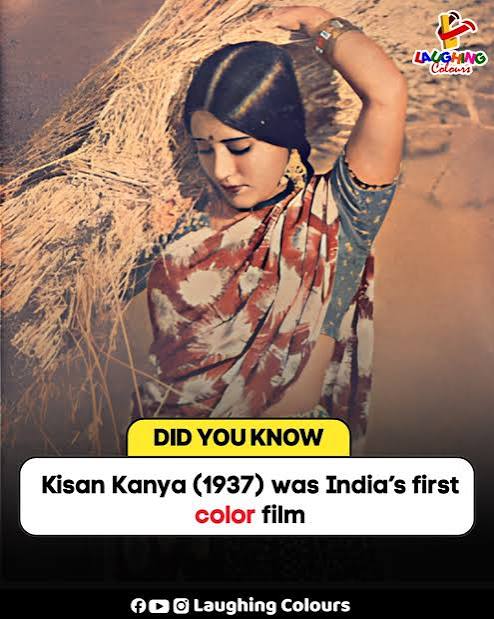 India's first color film 🎬 #IndianCinema #FilmHistory #DidYouKnow #BollywoodFacts #CinemaTrivia