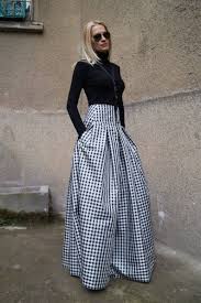 Black And White Gingham Maxi Dress Gingham Lovely Black And White Long Maxi Skirt High Or Low In 2020 White Long Maxi Skirt Long Maxi Skirts Skirt Fashion