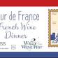 A Tour de France Wine Dinner