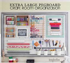 Do you assume martha stewart craft room appears great? Extra Large Pegboard For Craft Room Organization