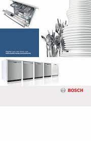 Read and understand all instructions before using the dishwasher. User Manual Bosch Shem63w55n English 88 Pages
