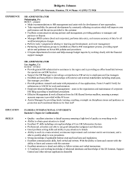 2.) admin manager & back office. Hr Administrator Resume Samples Velvet Jobs