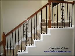 Iron Balusters Iron Stair Parts Iron Railing Decorative Staircase Wood Handrail Iron Balcony Iron Fenci Iron Balusters Iron Stair Balusters Wrought Iron Design