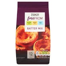 Love the layout of theis book and the christmas pudding recipe is amazing. Tesco Free From Batter Mix 100g Tesco Groceries