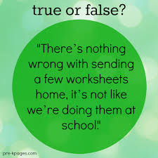 Preschool homework to do or not to do, that is the question! How To Teach Without Using Worksheets In Preschool