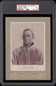 The w600 cobb card can technically be considered cobb's rookie card since it was his first major baseball issue. Ty Cobb S Earliest Baseball Cards Were Atypical Issues