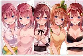 Japanese Anime The Quintessential Quintuplets Nigeria | Ubuy