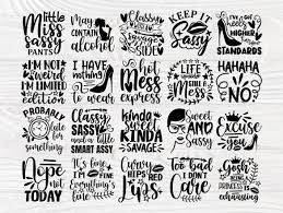 Download Sassy Svg Bundle Sarcastic Svg Sassy Quotes Svg By Tonisartstudio Thehungryjpeg Com