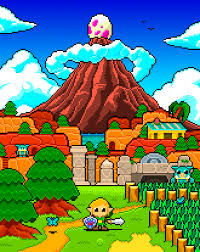 8 Bit The Legend Of Zelda Link S Awakening Art By Manolo The Oluk Saviantoni Ig Legend Of Zelda Retro Gaming Art Legend Of Zelda Breath