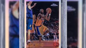 Bryant's card is one of 90 in the base set, while each has a further three tiers or rows. Kobe Bryant Rookie Card Sells For Nearly 1 8 Million Sports Illustrated