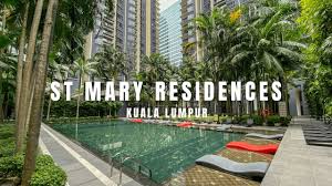 Occupying 4.1 acres in the central business district (cbd) of more than just a luxurious abode, the st mary development also presents st mary place, a collection of high quality retail, f&b. Property Walk 14 St Mary Residences Kuala Lumpur Youtube