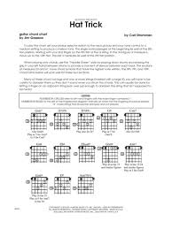 Hat Trick Guitar Chord Chart Jazz Band Hx 382270 From
