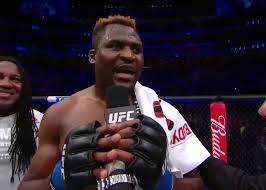 Francis ngannou is a ufc fighter from paris, france. Ufc 218 Francis Ngannou Octagon Interview Ufc News Ufc Fighting Sports