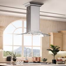 How do i choose an island range hood. Stainless Glass Gl9i Zline Kitchen And Bath