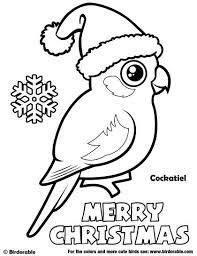 free coloring pages with cute cartoon birds by birdorable christmas drawing lisa frank livre de coloriage michaels