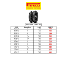 It is made in total of 11 sizes, 100/80 r14 being the. Pirelli Angel City Motorcycle Tires 14 And 17 Free Sealant And Pito Shopee Philippines