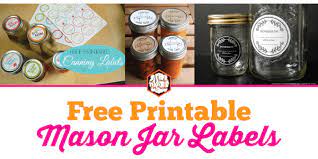 · toad's treasures homemade jam labels. Free Printable Mason Jar Labels Mandy S Party Printables