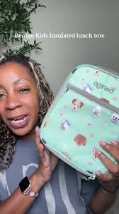 Bentgo Lunch Bag Durable Double Lunch Bag Geo Speckle