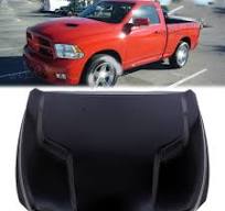 Fit 2009 - 2022 Dodge Ram 1500 Hood with Scoops CH1230314 ...