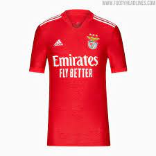 Scarf black with stripes benfica 1904. Benfica 21 22 Home Away Kits Released Footy Headlines