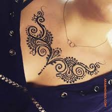 50 Chest Mehndi Design Henna Design April 2020 In 2020 Chest Tattoos For Women Chest Tattoo Designs Female Henna Designs