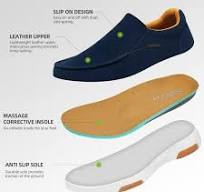 OrthoComfoot Mens Casual Orthopedic Walking Shoes with Arch Support, Suede  Leather Dress Slip On Loafers for Plantar Fasciitis, Comfortable Slip ...