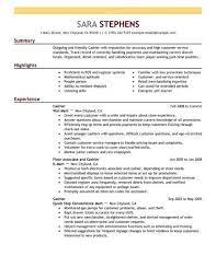 How to write a resume. Best Part Time Cashier Resume Example Livecareer
