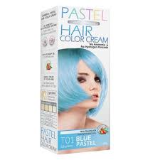 Here's how to dye your hair the pastel colour of your choice. Pastel Blue Hair Color With No Ammonia Hydrogen