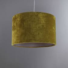 Black And Gold Lampshade Dunelm Gracen Green Velvet Large Light Shade Dunelm Light Shades Lamp Shade Light Decorations