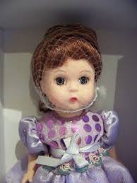 Lovely Lilac Madame Alexander Doll 8 Inch
