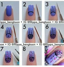 Tutorial Acchiappa Sogni Unghie Design Unghie Gel Unghie Azteche