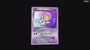 Fkfung I Will Create 3d Parallax Nft Trading Card For You To Sell For 35 On Fiverr Com Video Video In 2021 Things To Sell Trading Cards Cards