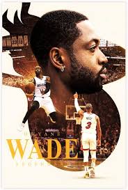 Nba Posters Dwyane Wade Posters For Walls Canvas Paper Poster Signed Art  Prints Basketball Dunk... Mike Tyson Poster