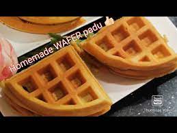 Resepi waffle sukatan cawan ini sangat mudah dan lembut untuk anda buat makan sarapan pagi. Wafer Padu Homemade Always The Best Youtube
