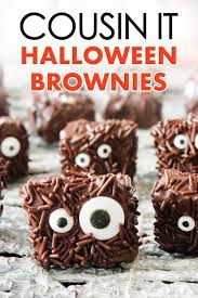 Halloween Brownies The Cutest Ways To Make Them Spooky Recipe Halloween Brownies Party Food Dessert Halloween Food For Party