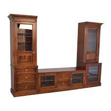 Entertainment center kitchen entertainment room elderly home layout inspiration furniture inspiration diy tv wine cabinets bar areas healthy meals for two. 67 Off Ethan Allen Ethan Allen Entertainment Center Storage