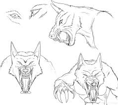 Identify 15 different creatures in these animal coloring sheets. Online Coloring Pages Werewolf Coloring Draw A Werewolf Animals