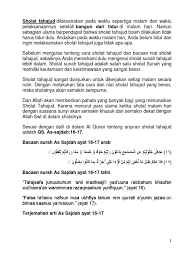 Namun jika merujuk kebiasaan rasulullah saw beliau membaca doa berikut. Shalat Tahajud