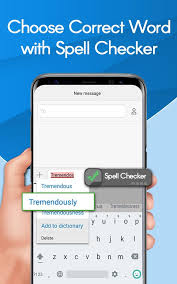 from latin tremendus, gerundive of tremere, to tremble. tremendousness treâ·men'dousâ·ness n. Spelling Corrector Keyboard Words Correction For Android Apk Download